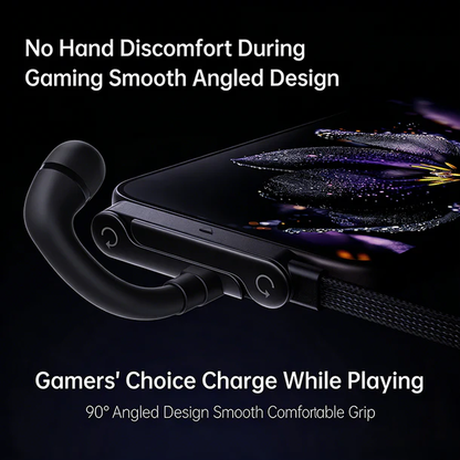 240W Fast Charging 2-in-1 Foldable Fast Charging Cable & Phone Stand